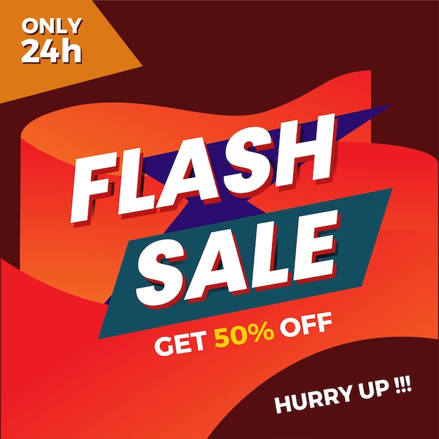 Flash sale banner