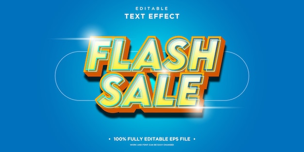 FLASH SALE Editable Illustrator Text Effect