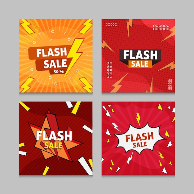 Flash Sale Social Media Post