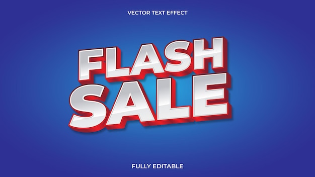 FLASH SALE TEXT EFFECT FULLY EDITABLE