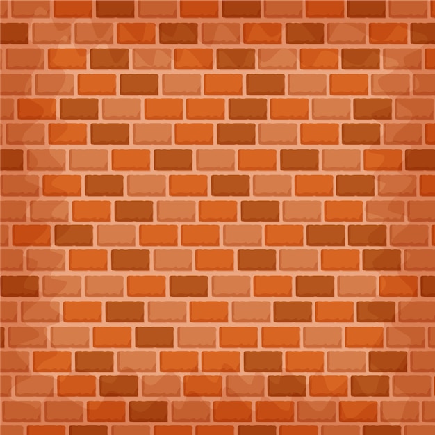 Flat brick wall texture