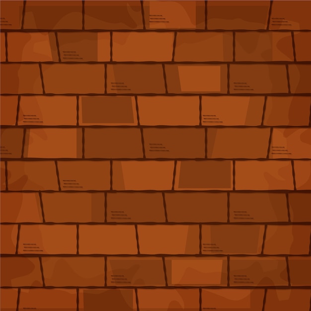 Flat brick wall texture