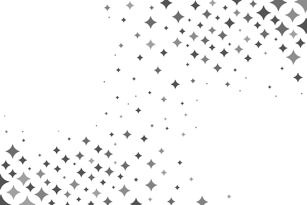 Flat bright stars background