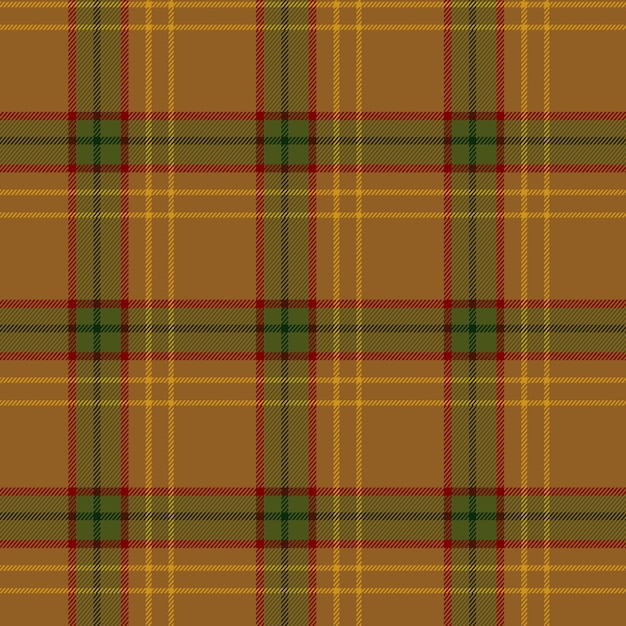 Flat christmas plaid pattern design