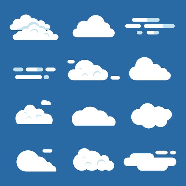 Flat cloud set isolated