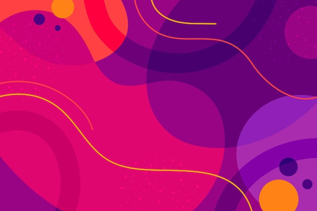 Flat design abstract background