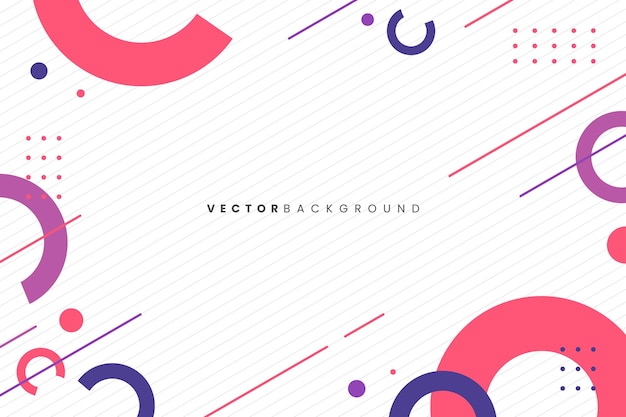 Flat design background