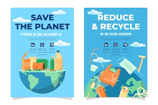 save earth posters