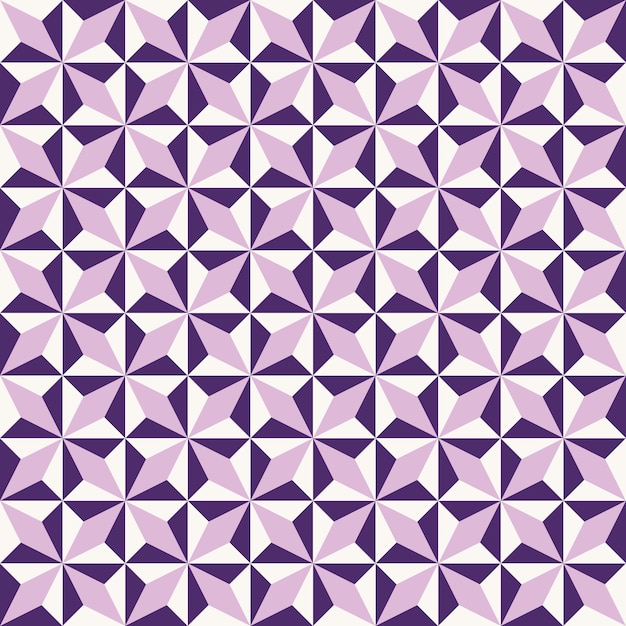 Flat design geometric abstract tiles seamless pattern