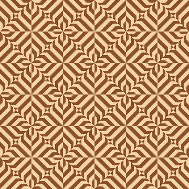 Flat design geometric abstract tiles seamless pattern