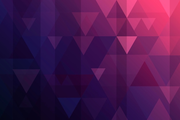 Flat design polygonal background