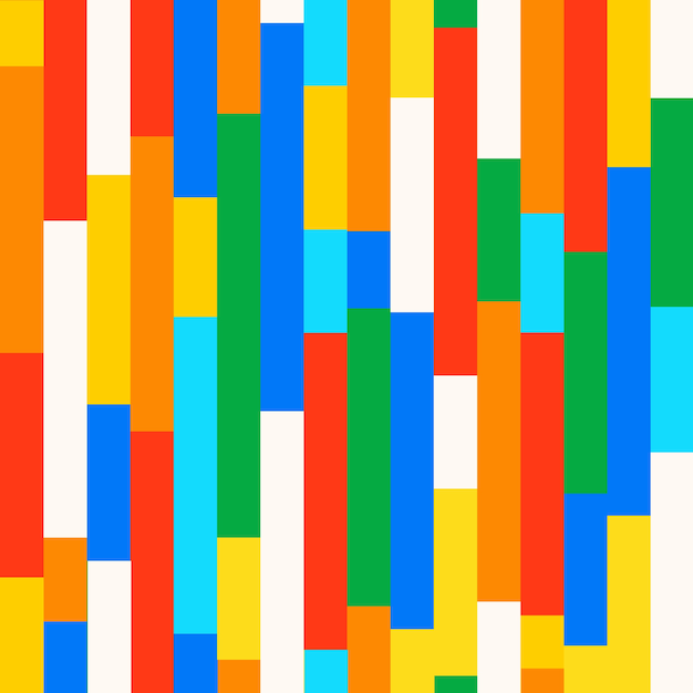 Flat design stripes pattern