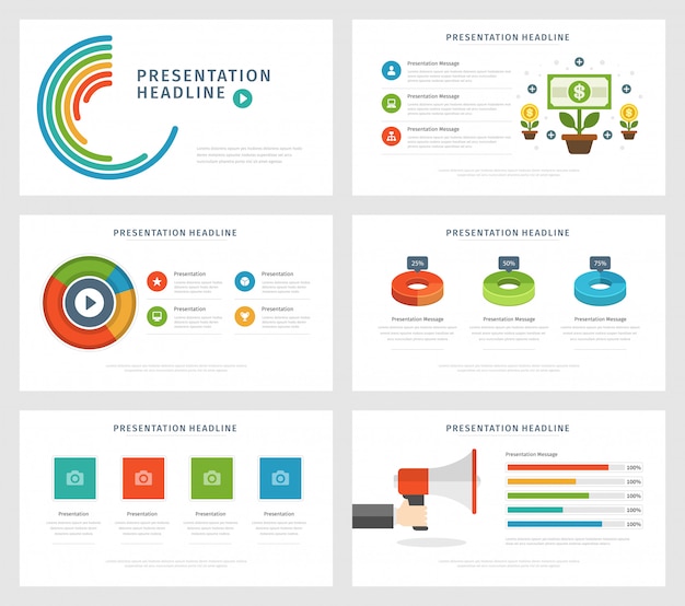 Flat design vector illustration infographic design elements 