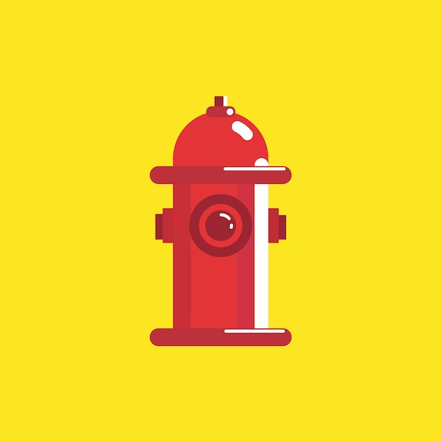 Flat Fire Hydrant