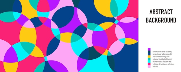 Flat geometric background