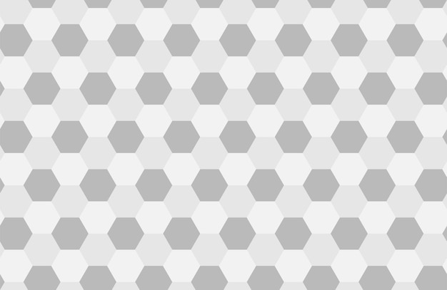 Flat Hexagon Background Design