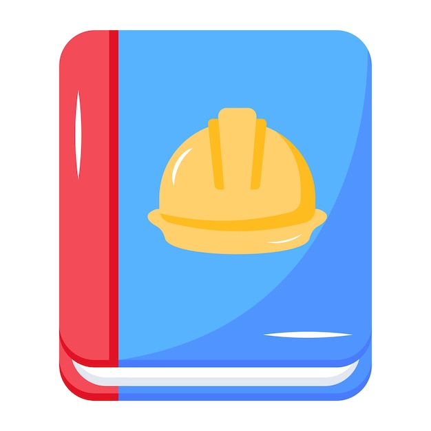 A flat icon design of engineering education