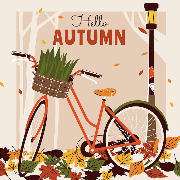 Flat illustration for autumn celebration