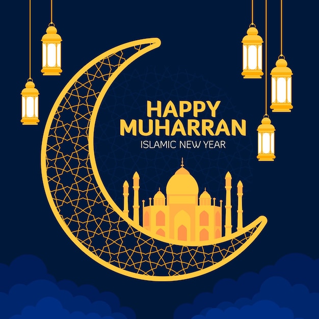 Flat islamic new year