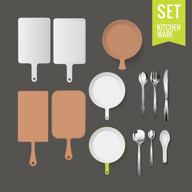 Flat Lay Cookware Set