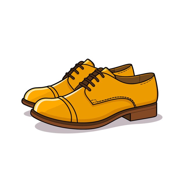 Flat Shoe vector on white background