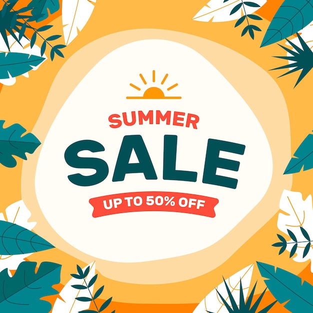 Flat summer sale 