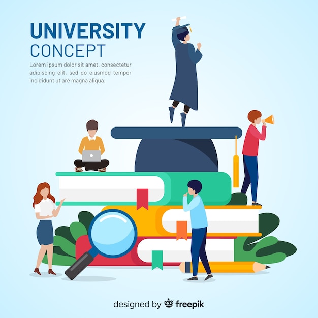 Flat university concept