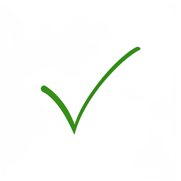 flat vector icon of checkmark