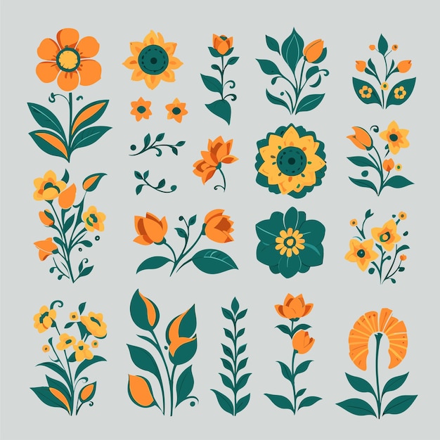 Flora graphic design