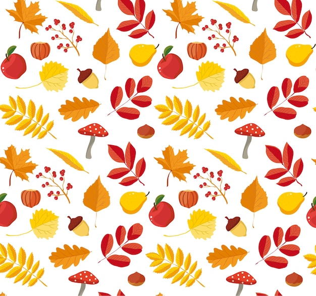 FLORAL AUTUMN PATTERN