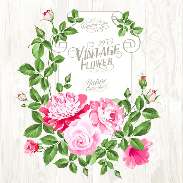 Floral background design