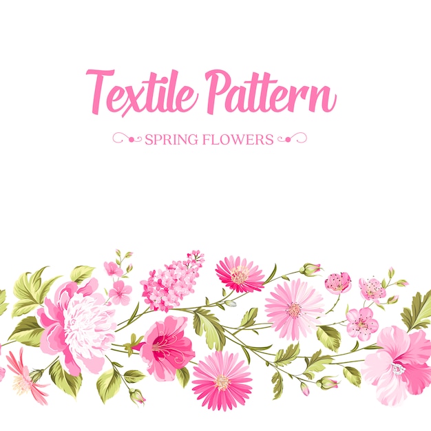 Floral background design