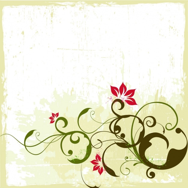 Floral background design