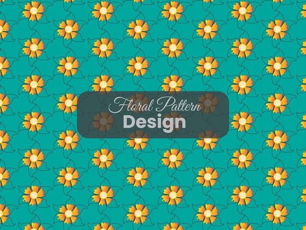 Floral Background Fabric Textile Pattern Design