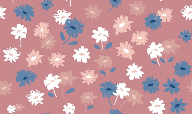 Floral background for textile, swimsuit, wallpaper, pattern covers, surface, gift wrap.