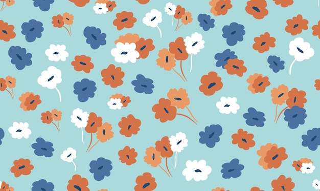 Floral background for textile, swimsuit, wallpaper, pattern covers, surface, gift wrap.