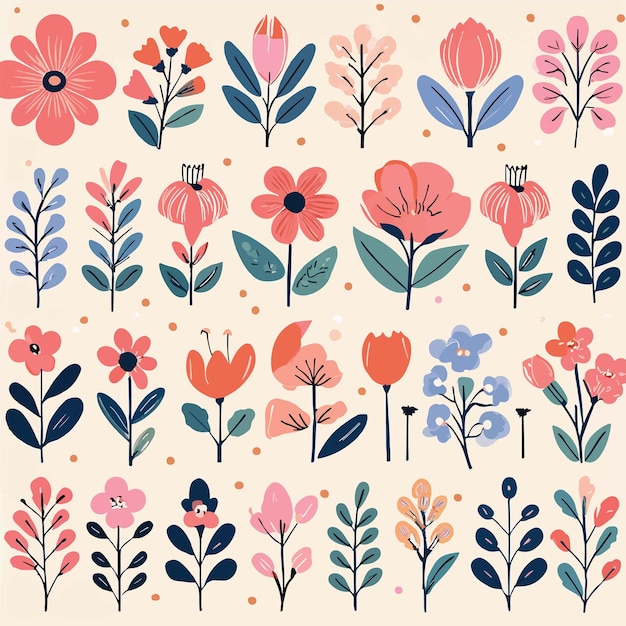 Floral and Botanical Background