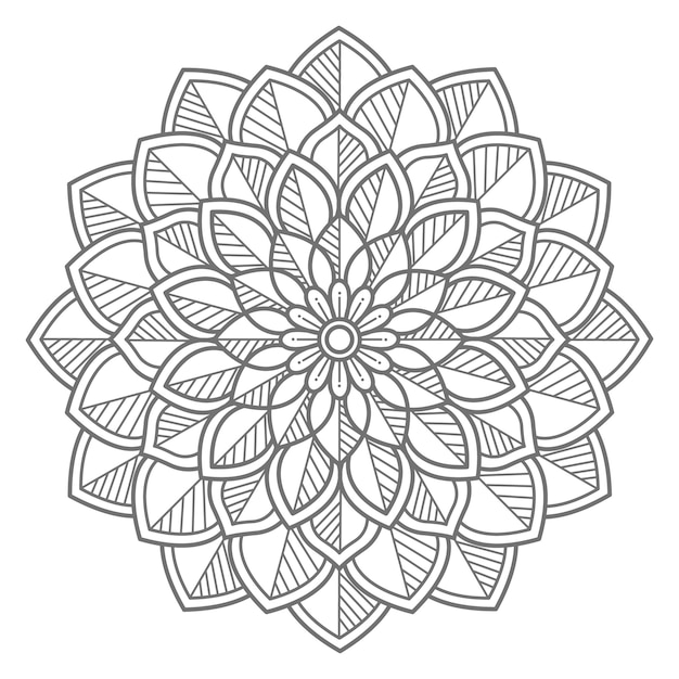 floral decorative Mandala illustration