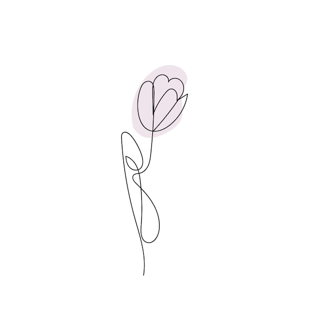 Floral doodle collection