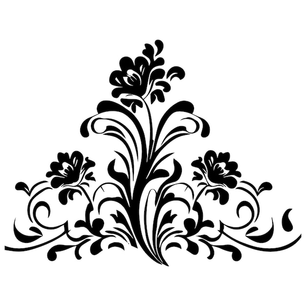 floral flower vector illustration