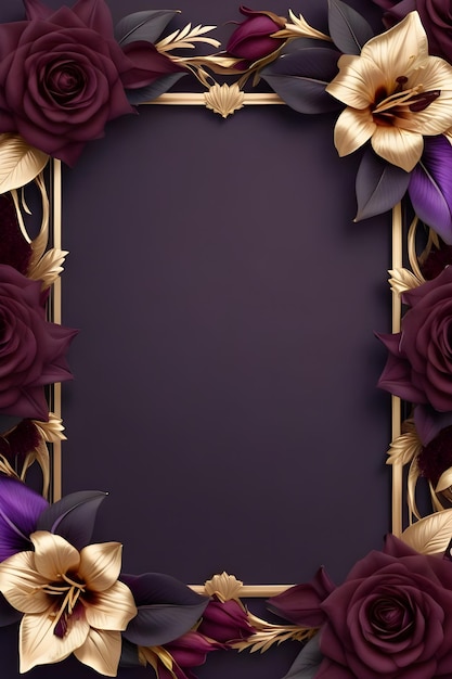 floral frame flower outline flower backgrounds greeting cards