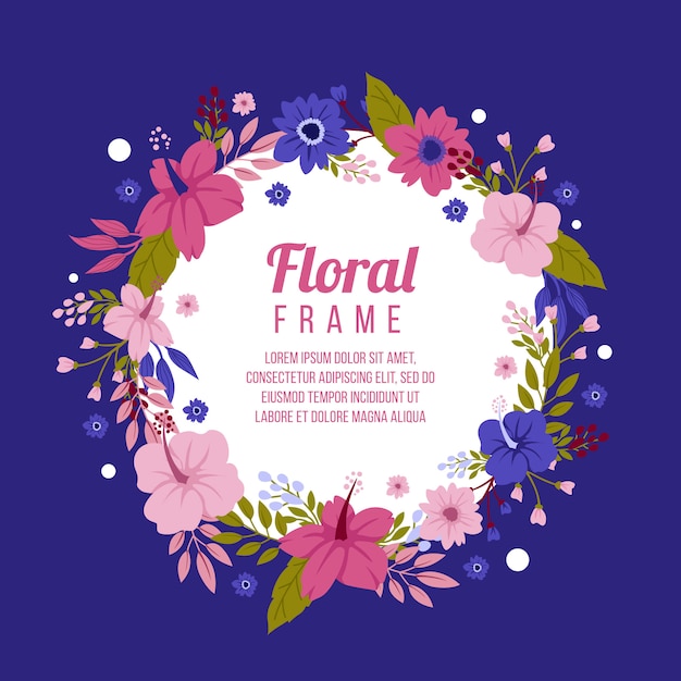 Floral Frame