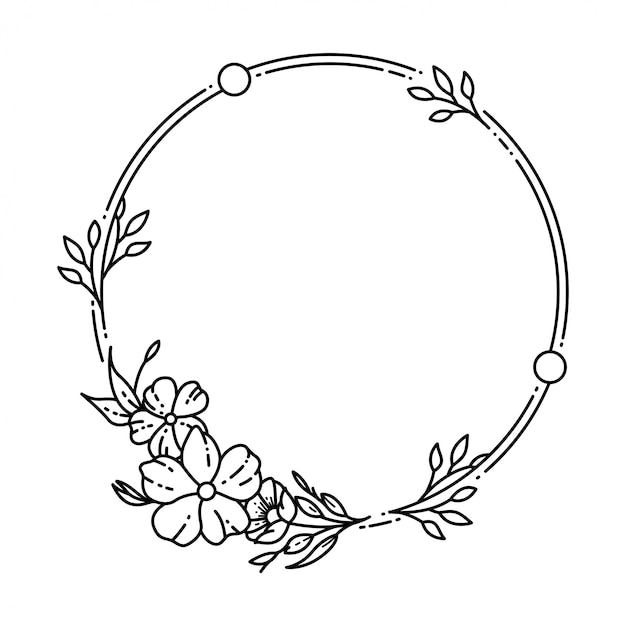 Floral Frame