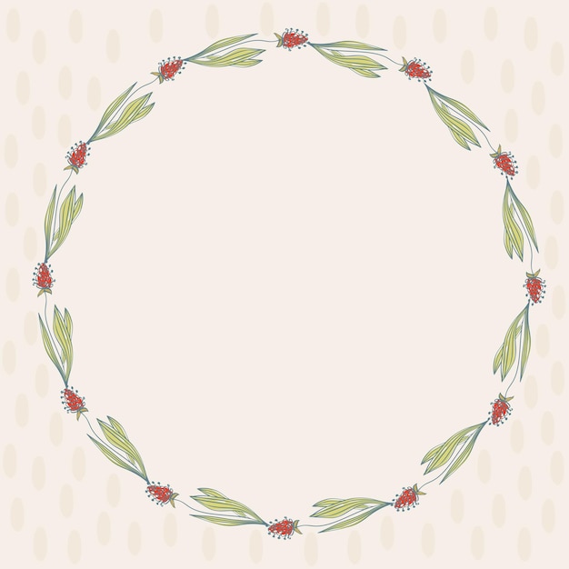 Floral frame