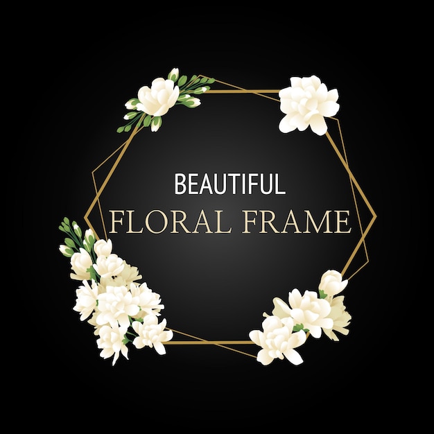 Floral frame