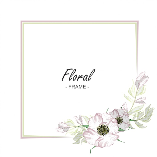 Floral frames