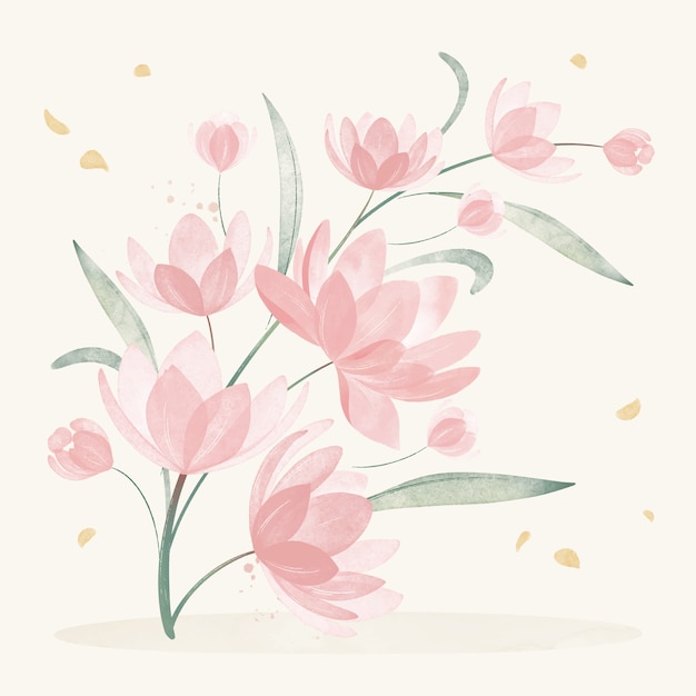 Floral  illustration design