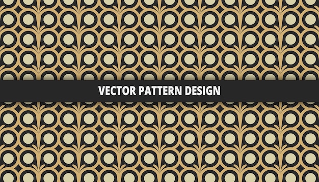 Floral pattern Background uniform Vector ornament design