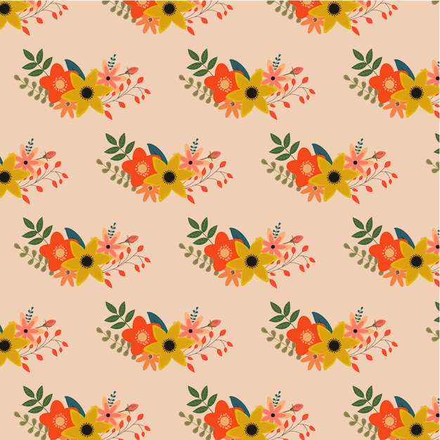 Floral pattern background