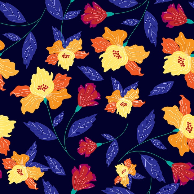 Floral pattern background